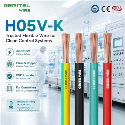 Prefabrik uy elektr shkafi simi Moslashuvchan o'tkazgich himoyalangan ichki simlar uchun